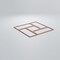 Ekena Millwork Large Sheffield Decorative Fretwork Wood Wall Panels, Cherry, 23 3/8"W x 23 3/8"H x 3/8"T WALW24X24X0375SHFCH - alternate 3